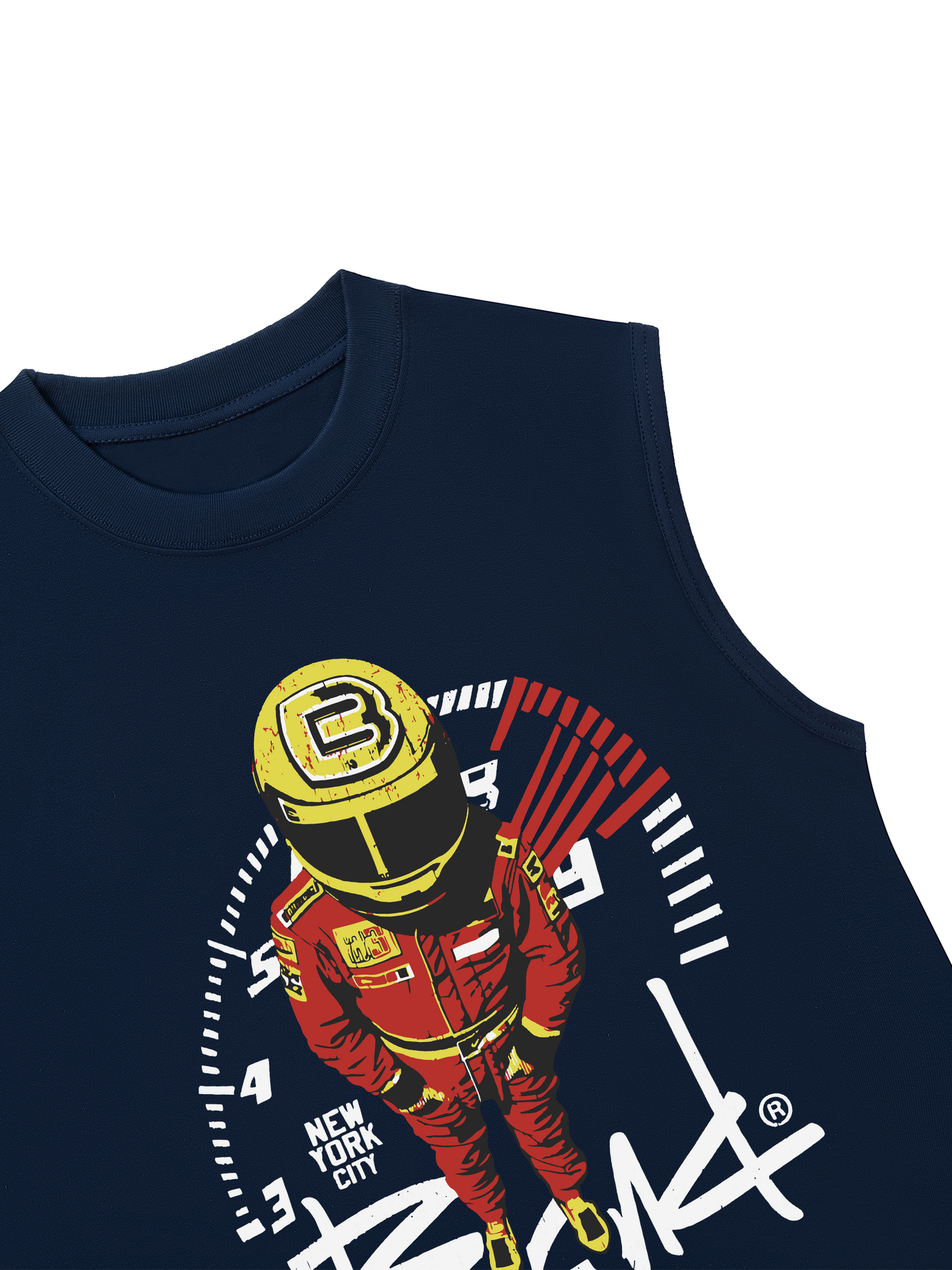 Áo Ba Lỗ Ralaxed Fit New York Race