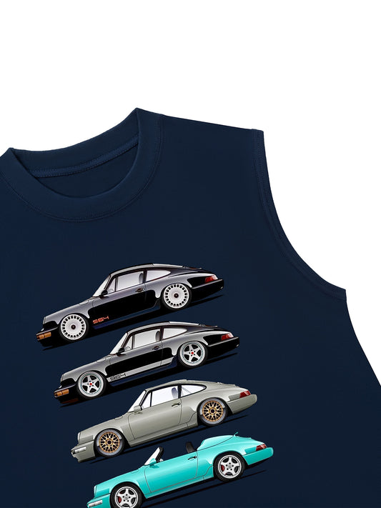 Áo Ba Lỗ Relaxed Fit Porsche Evolution