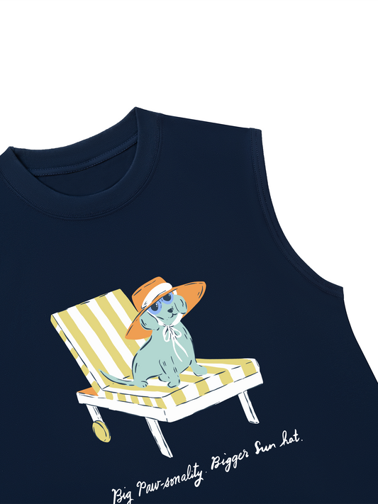 Áo Ba Lỗ Relaxed Fit Big Pawsonality