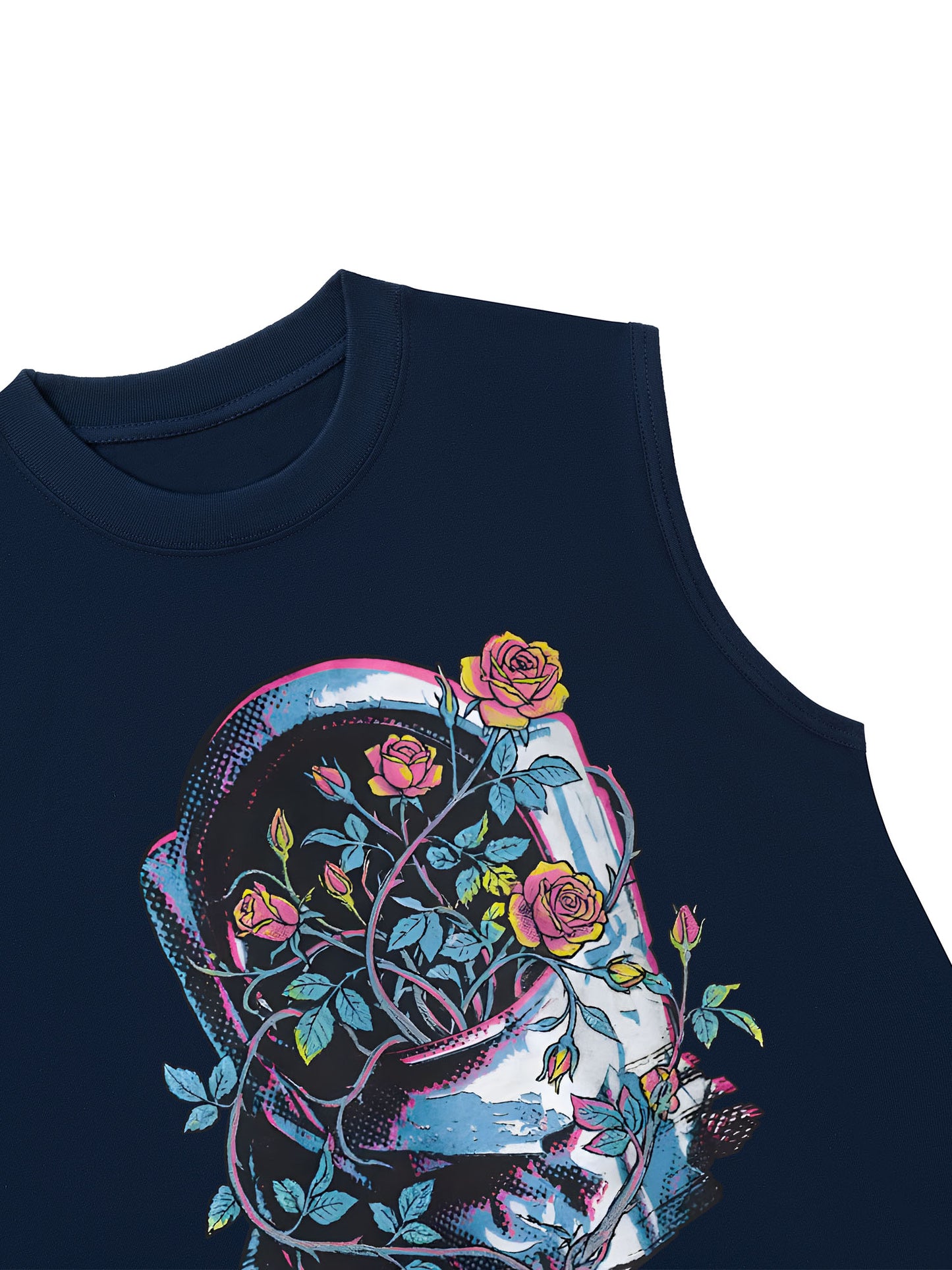 Áo Ba Lỗ Relaxed Fit Cosmic Blooms