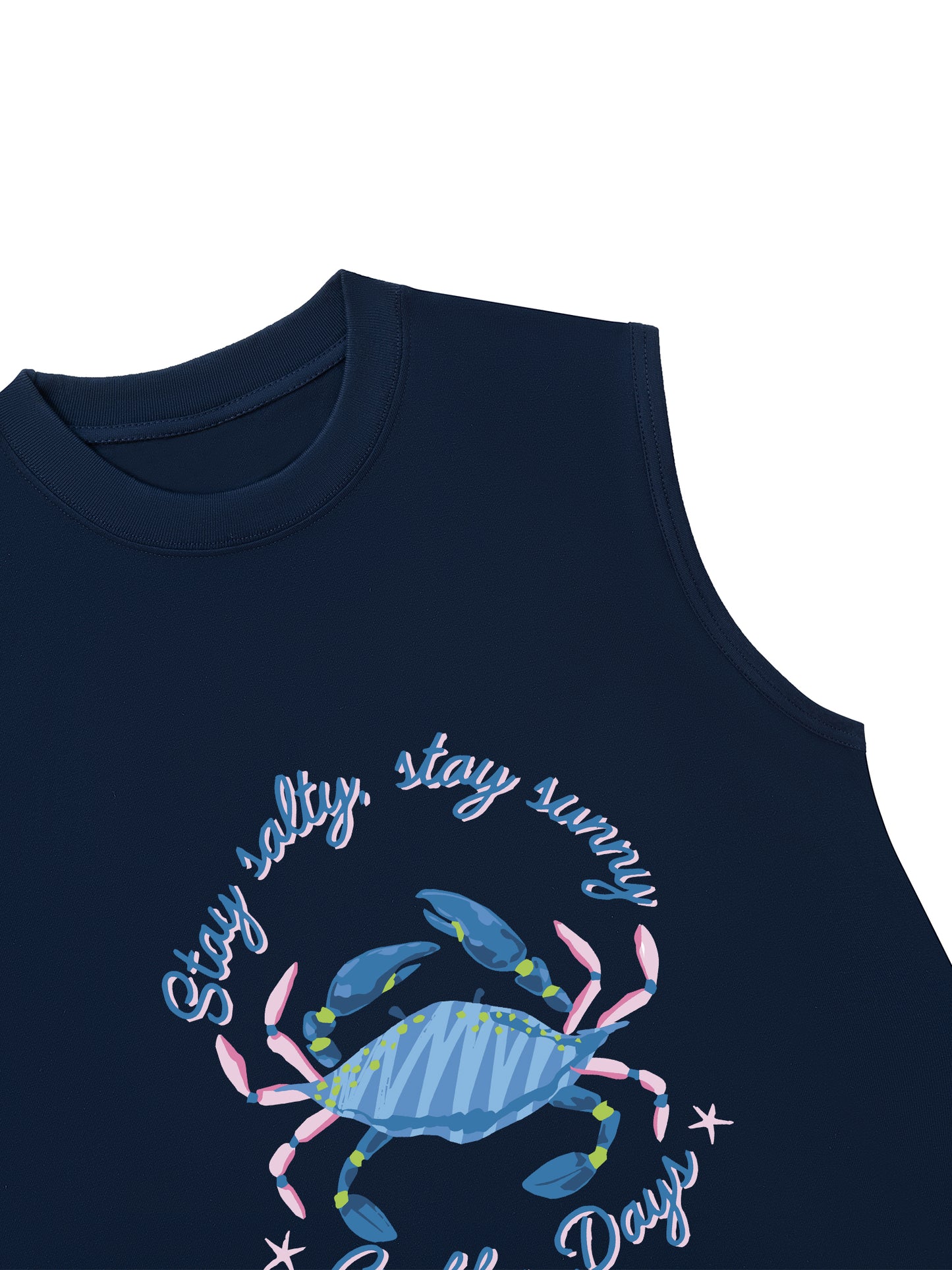 Áo Ba Lỗ Relaxed Fit Crabby Days