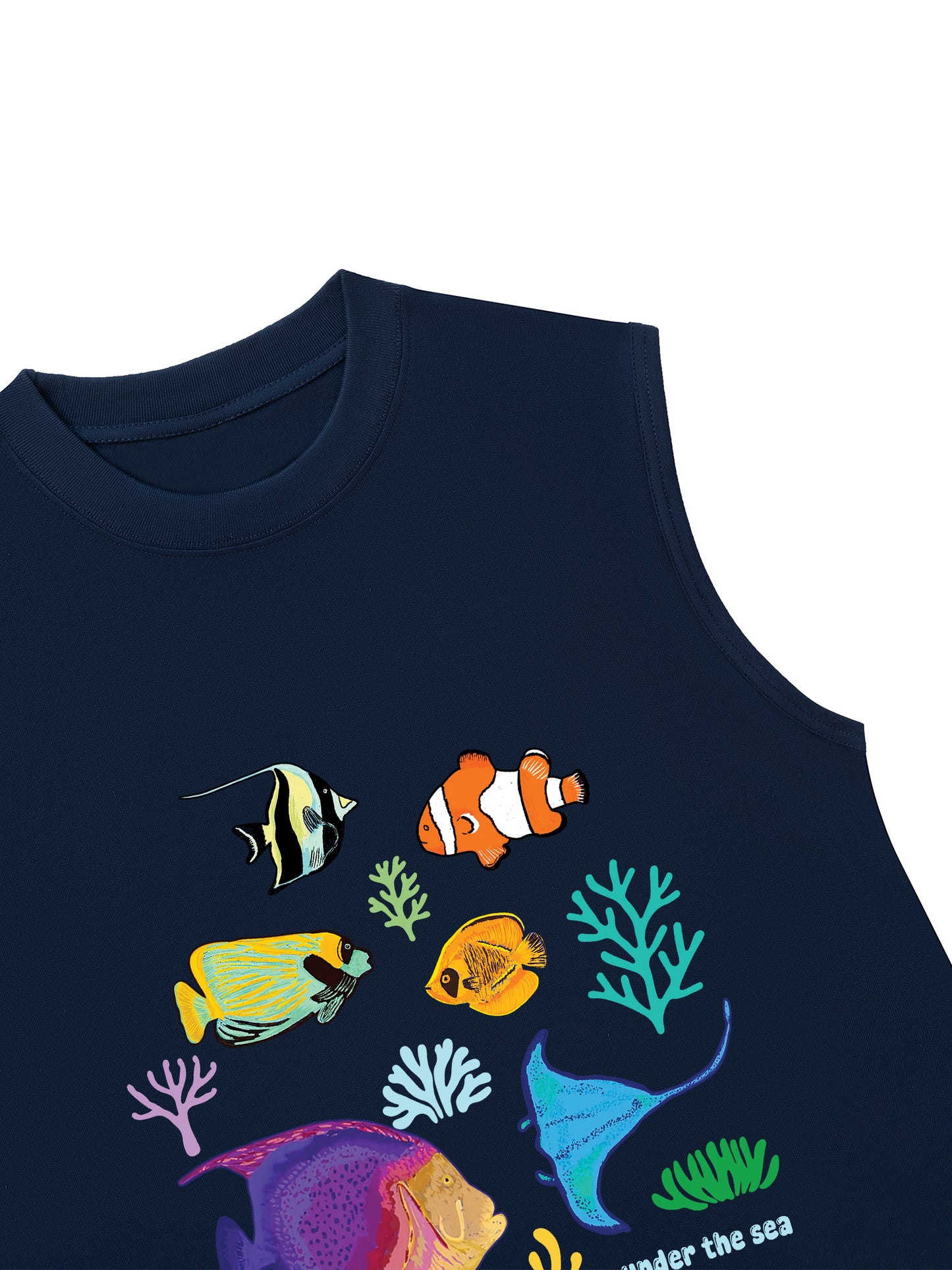 Áo Ba Lỗ Relaxed Fit Under The Sea