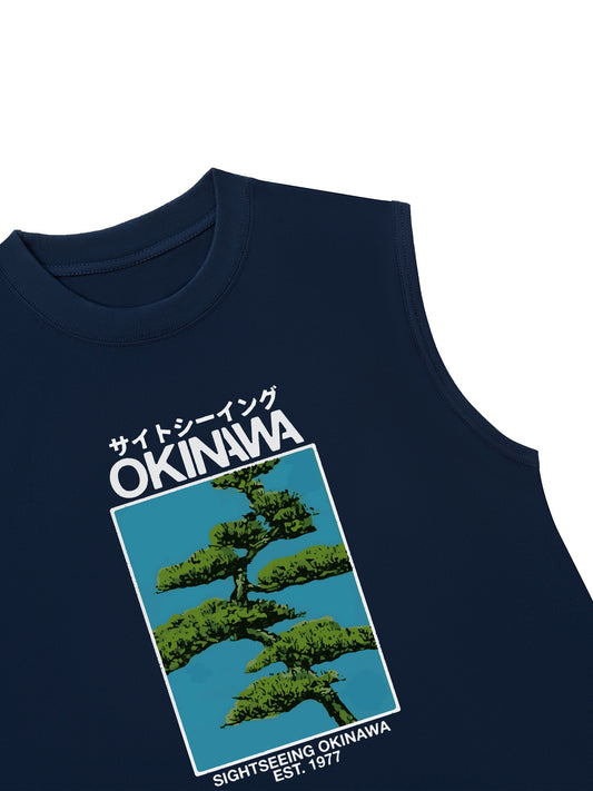Áo Ba Lỗ Relaxed Fit Sightseeing Okinawa
