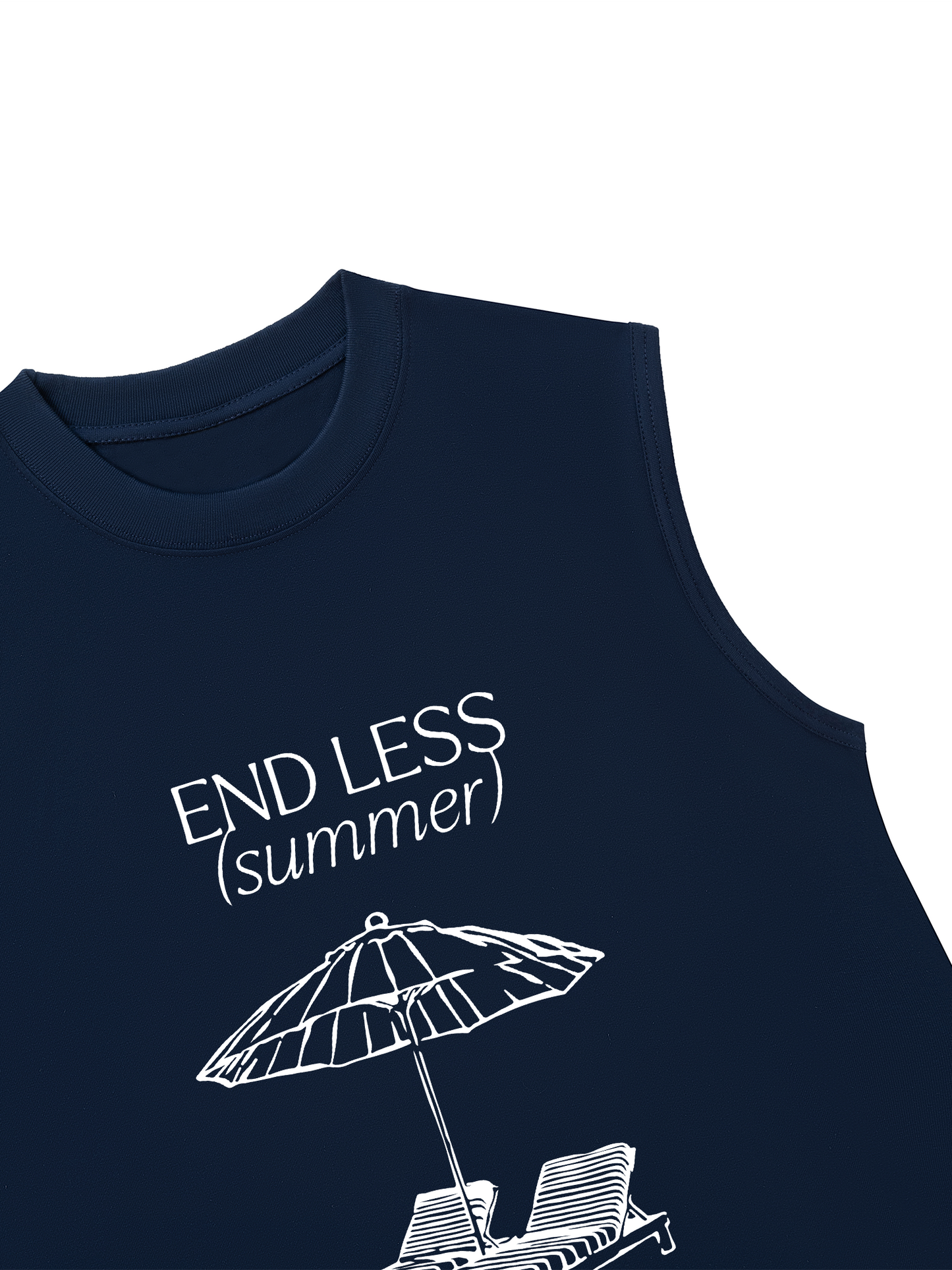 Áo Ba Lỗ Relaxed Fit End Less Summer Quote