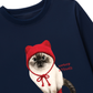 Áo Thun Dài Tay Working O'ttreats Red Meow