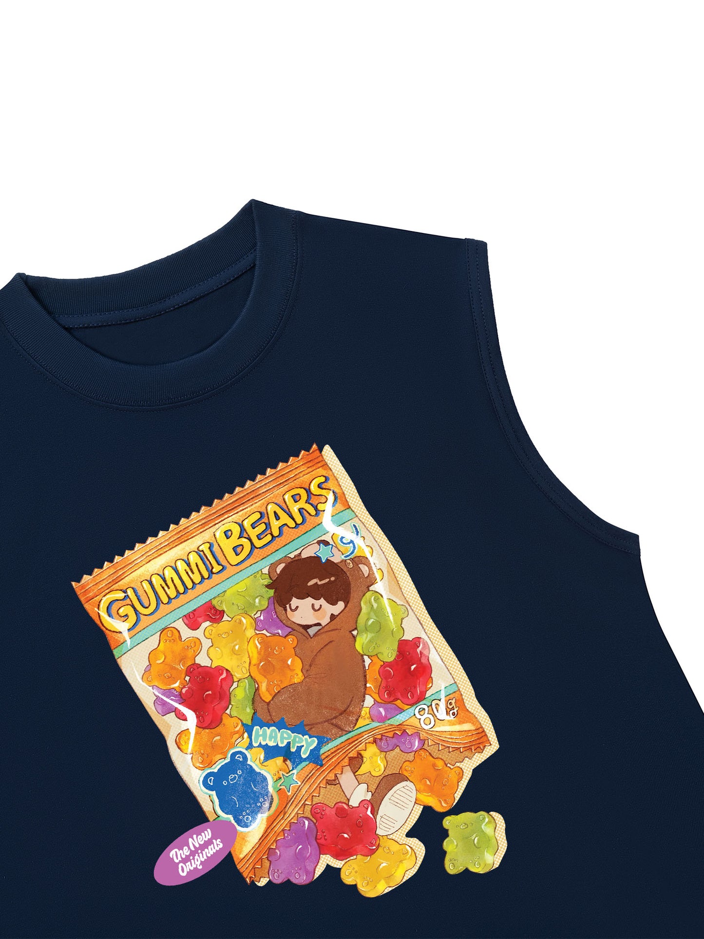 Áo Ba Lỗ Relaxed Fit Gummi Bear