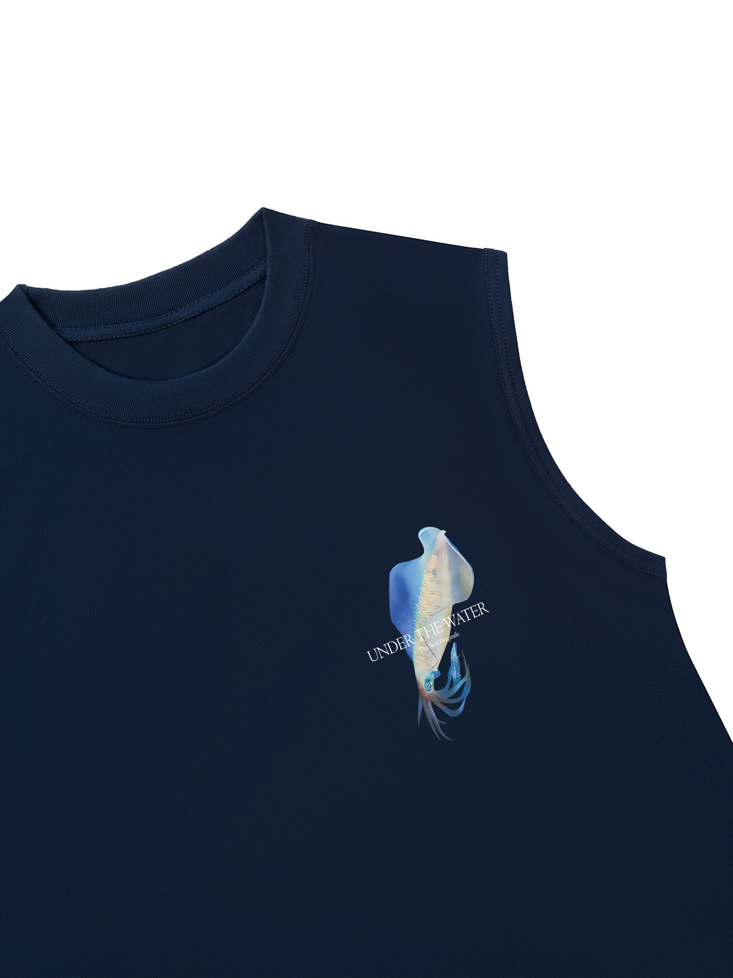 Áo Ba Lỗ Relaxed Fit Ocean Aquid Under The Water