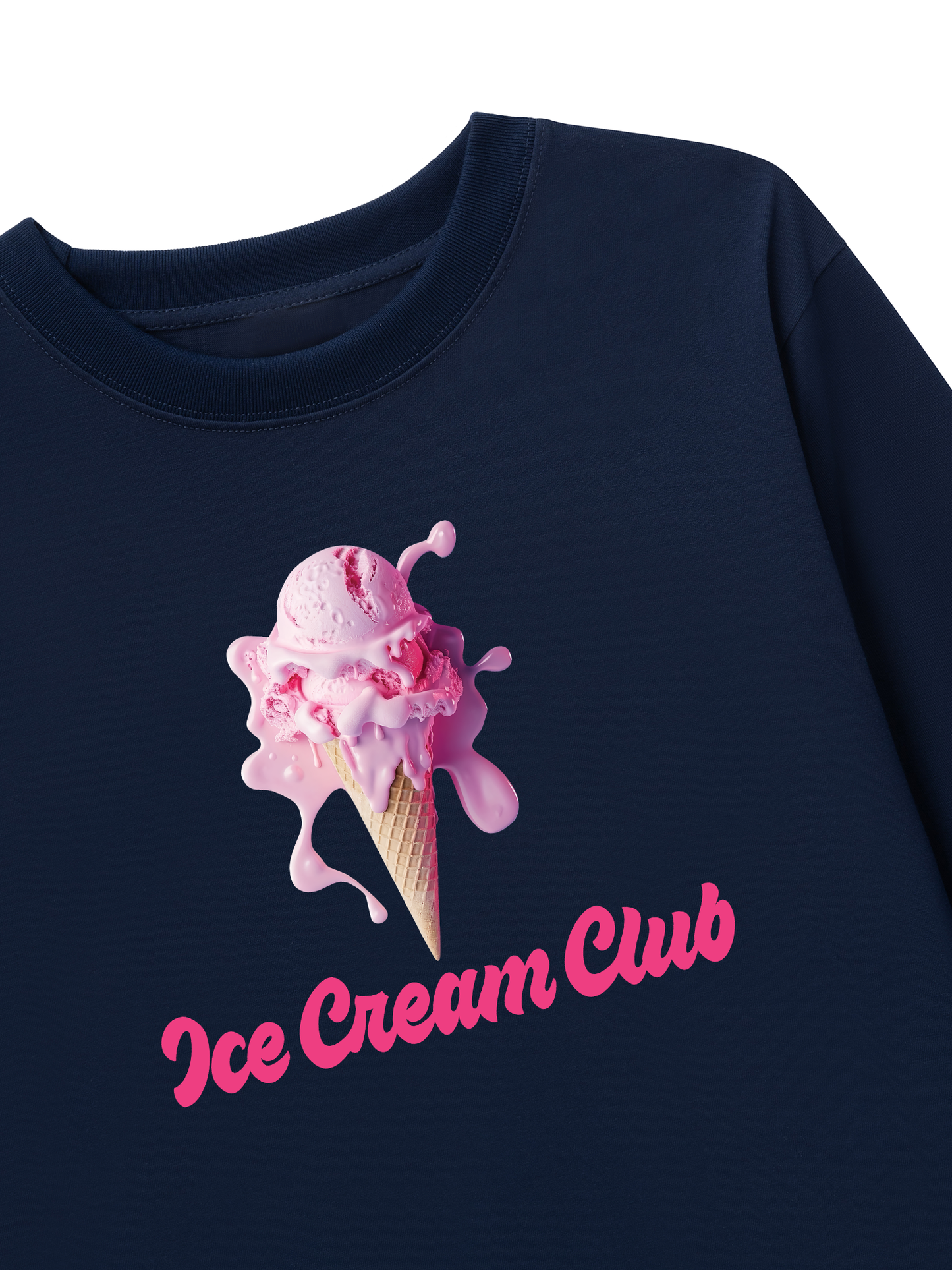 Áo Thun Dài Tay Ice Cream Club