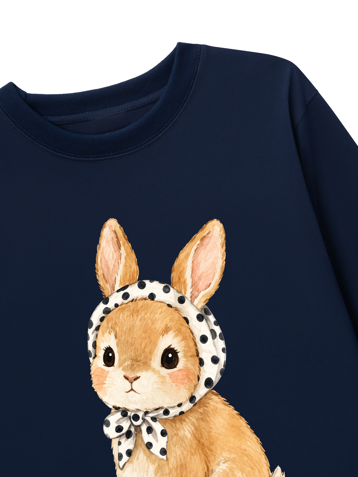 Áo Thun Dài Tay Dotty Bunny