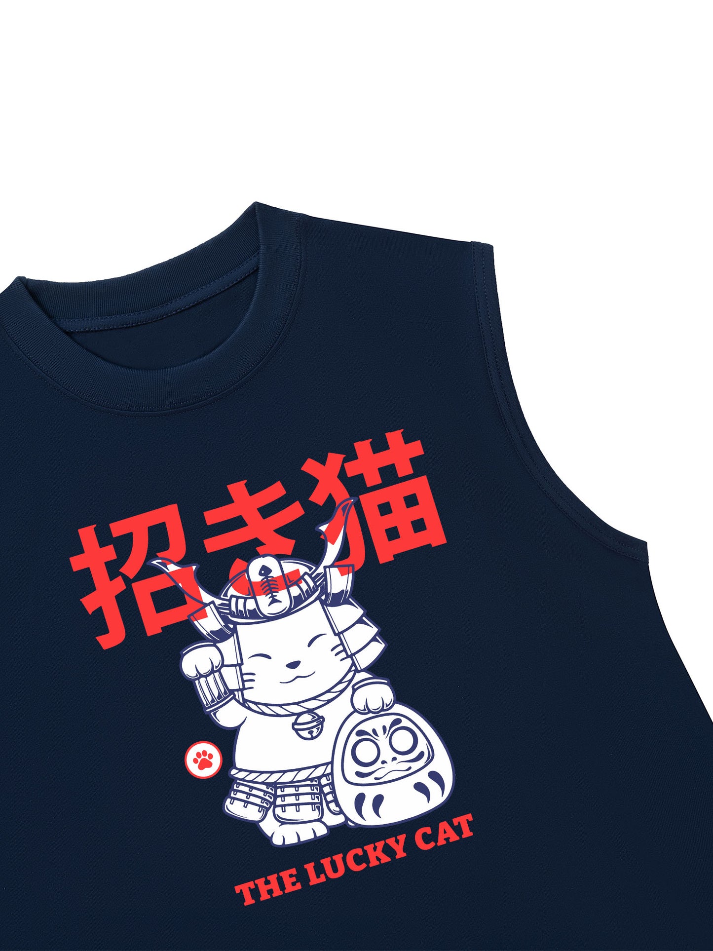 Áo Ba Lỗ Relaxed Fit Maneki Neko