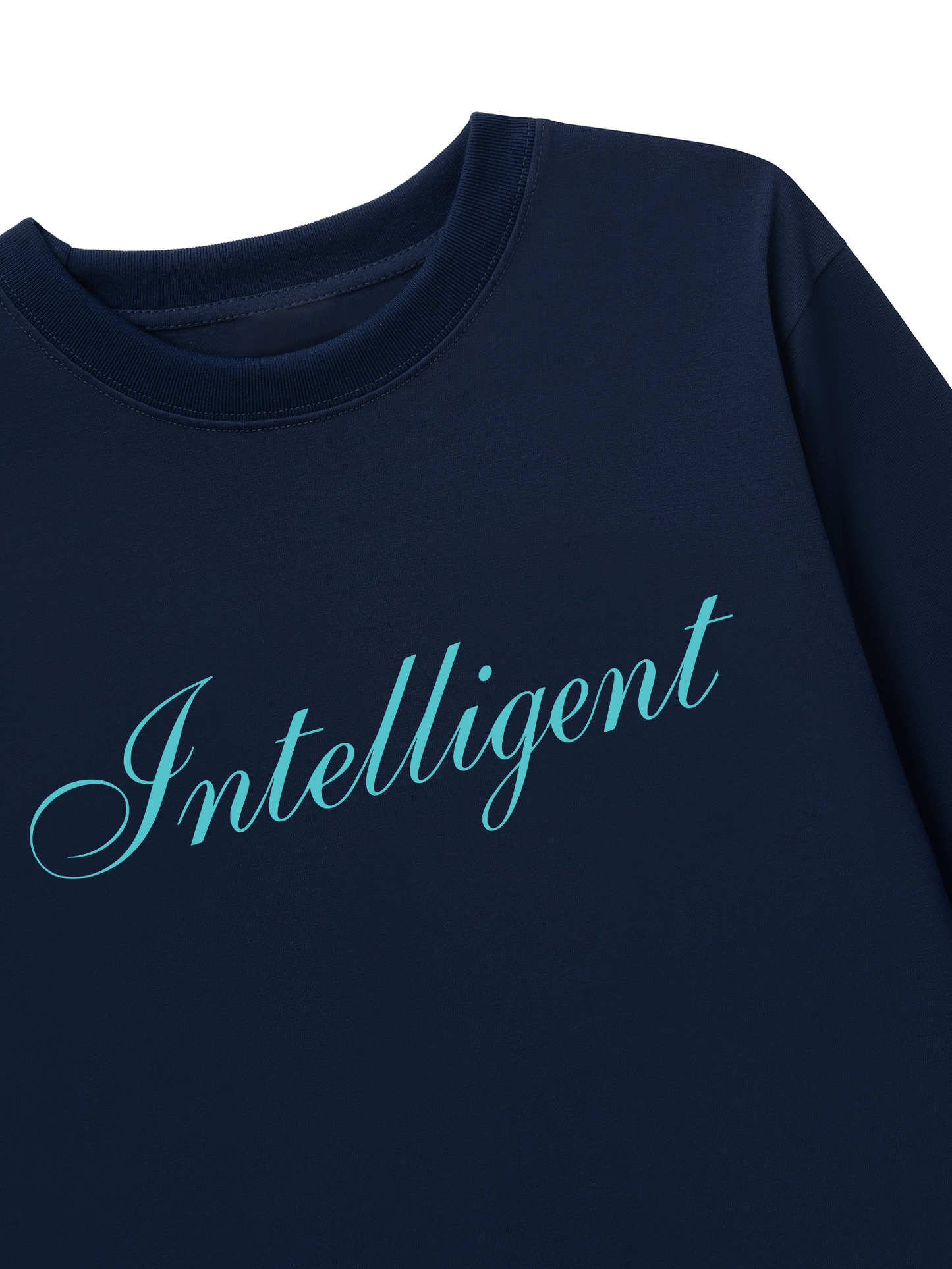 Áo Thun Dài Tay Blue Tiffany Intelligent
