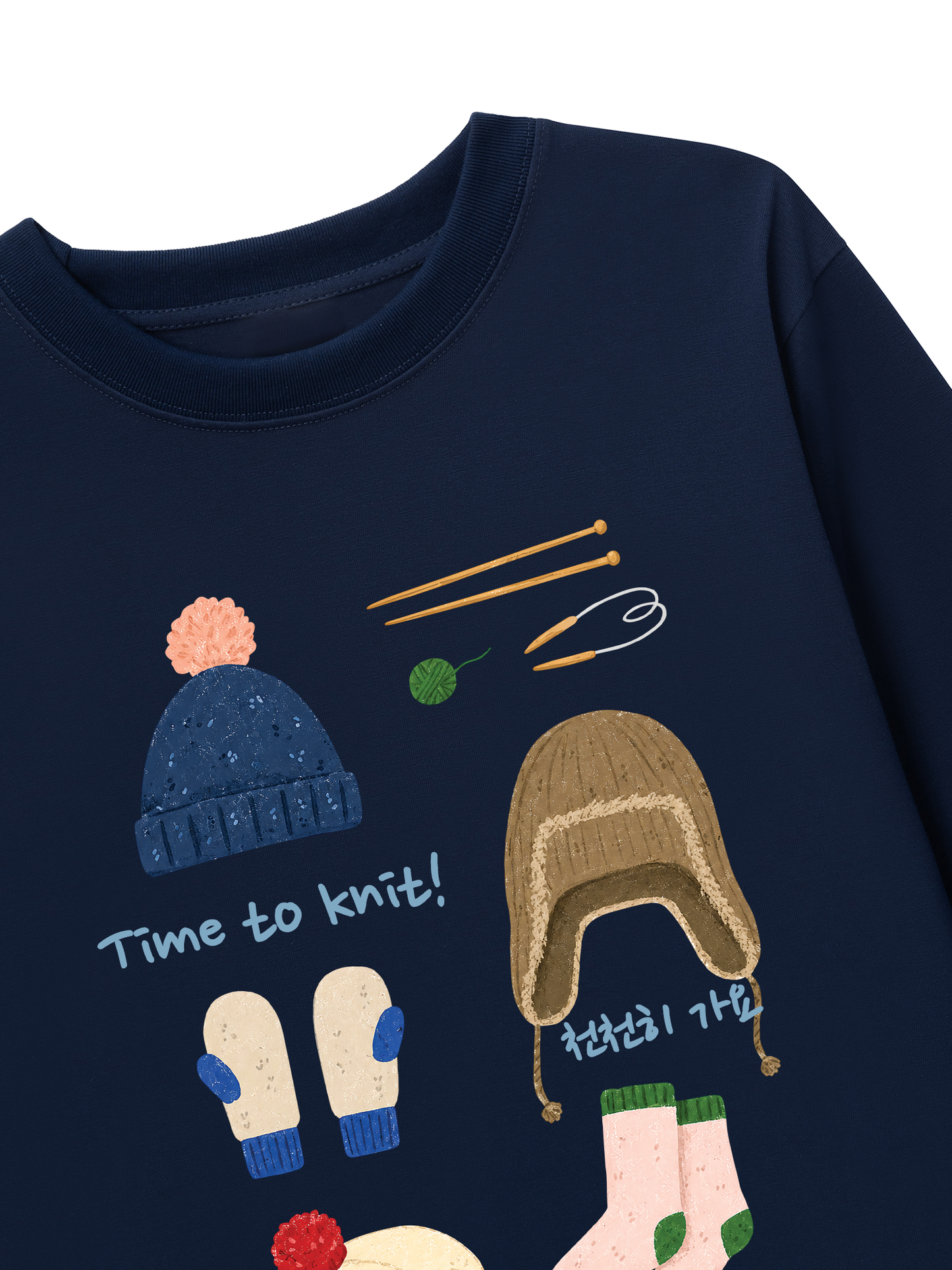 Áo Thun Dài Tay Time to Knit