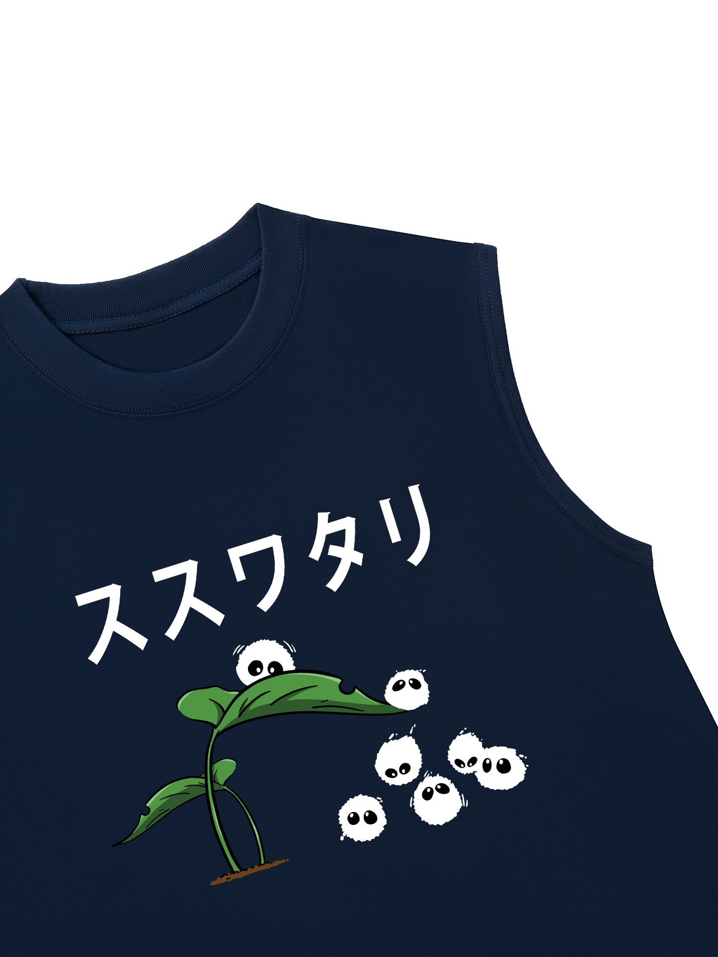 Áo Ba Lỗ Relaxed Fit Japan Spirit Scoot Sprites And Leaf