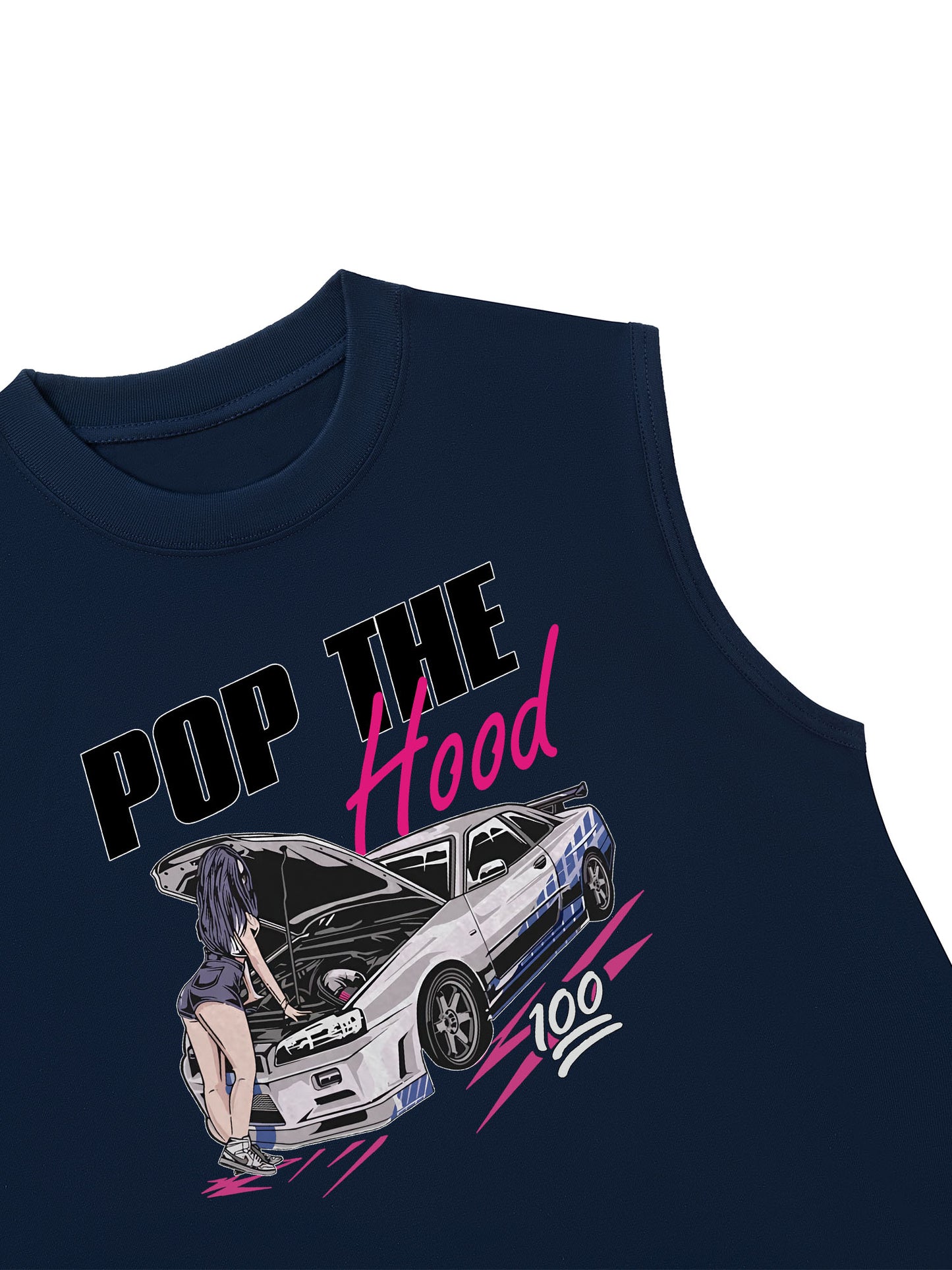 Áo Ba Lỗ Relaxed Fit POP THE HOOD