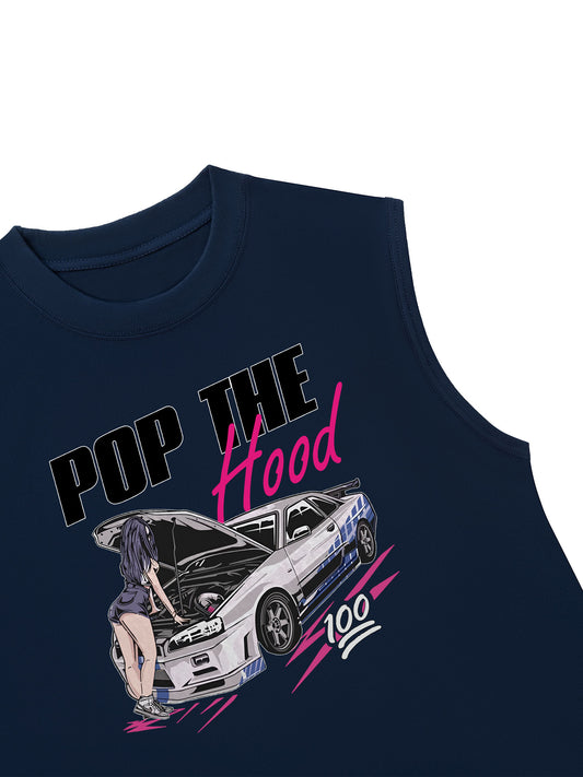 Áo Ba Lỗ Relaxed Fit POP THE HOOD