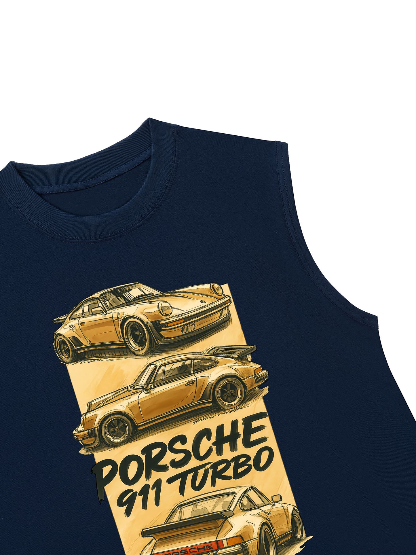 Áo Ba Lỗ Relaxed Fit Porsche 911 Turbo