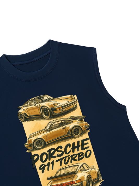 Áo Ba Lỗ Relaxed Fit Porsche 911 Turbo