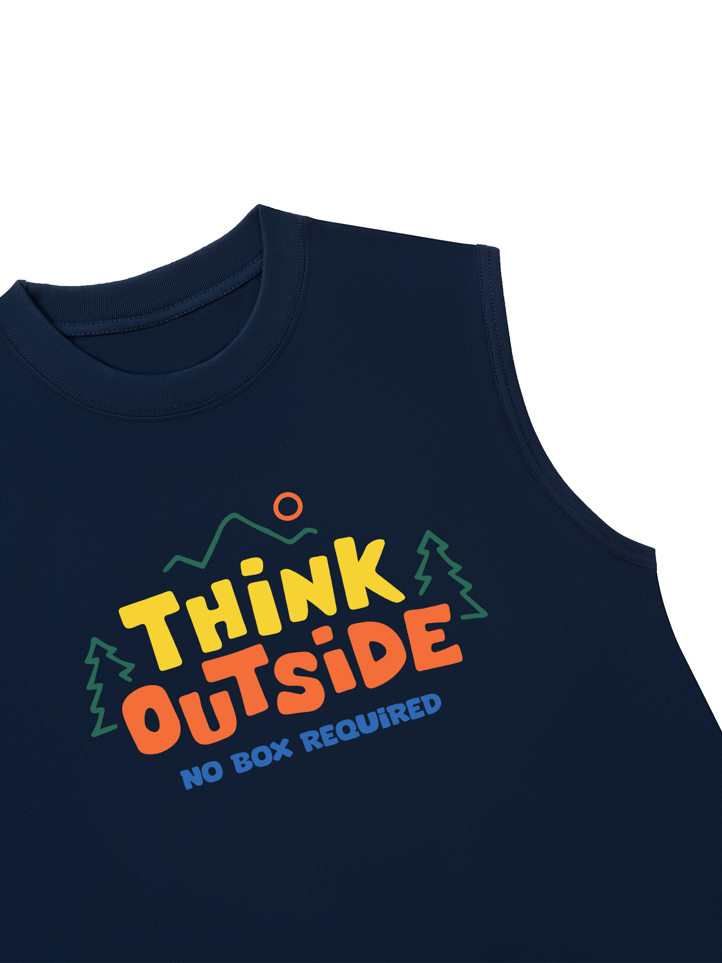 Áo Ba Lỗ Relaxed Fit Think Outside