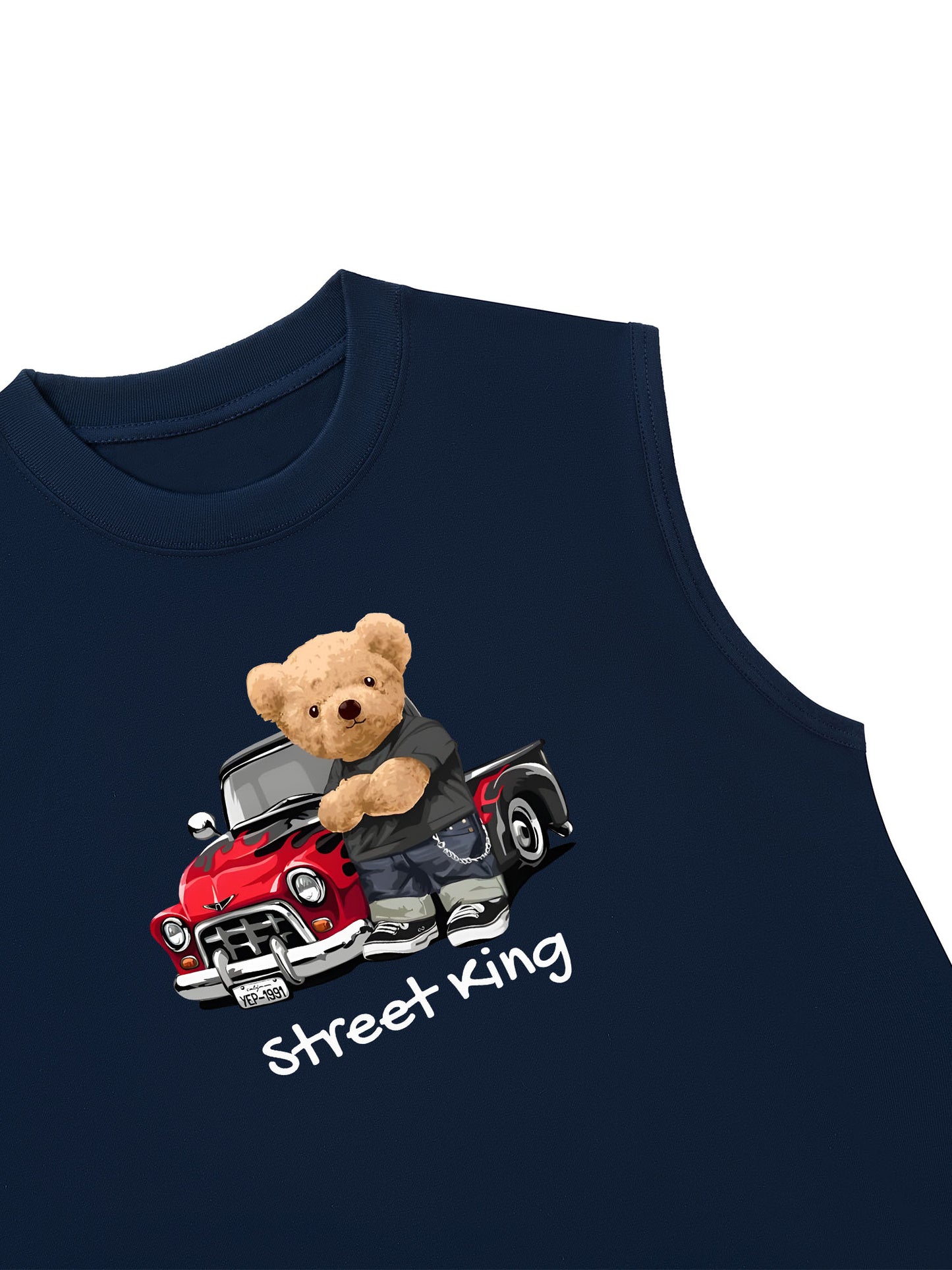 Áo Ba Lỗ Relaxed Fit Street King