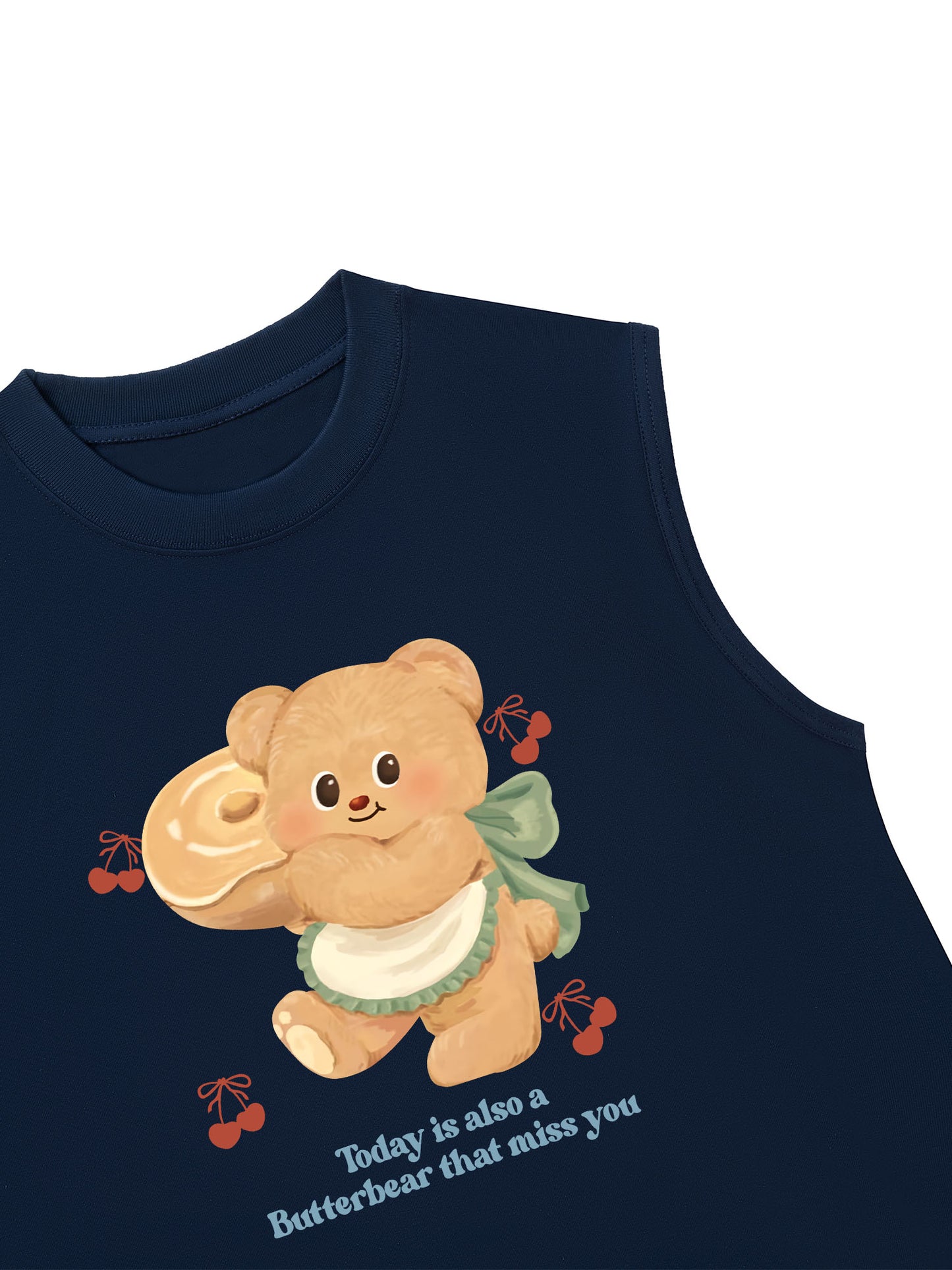 Áo Ba Lỗ Relaxed Fit Butterbear quote