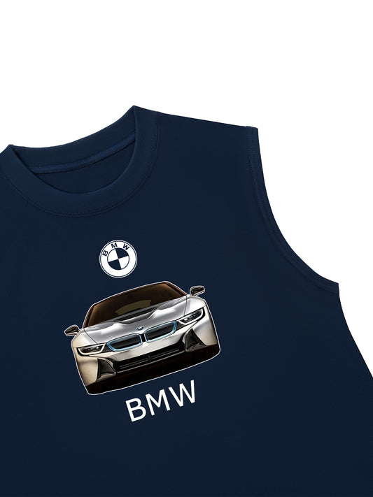 Áo Ba Lỗ Relaxed Fit BMW Car