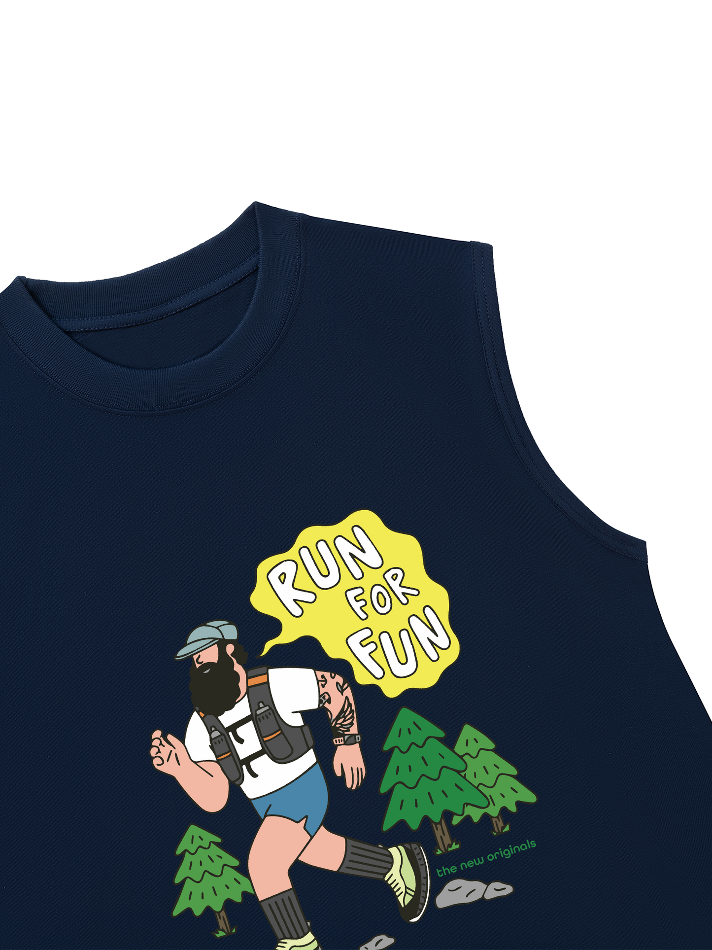 Áo Ba Lỗ Relaxed Fit Run For Run