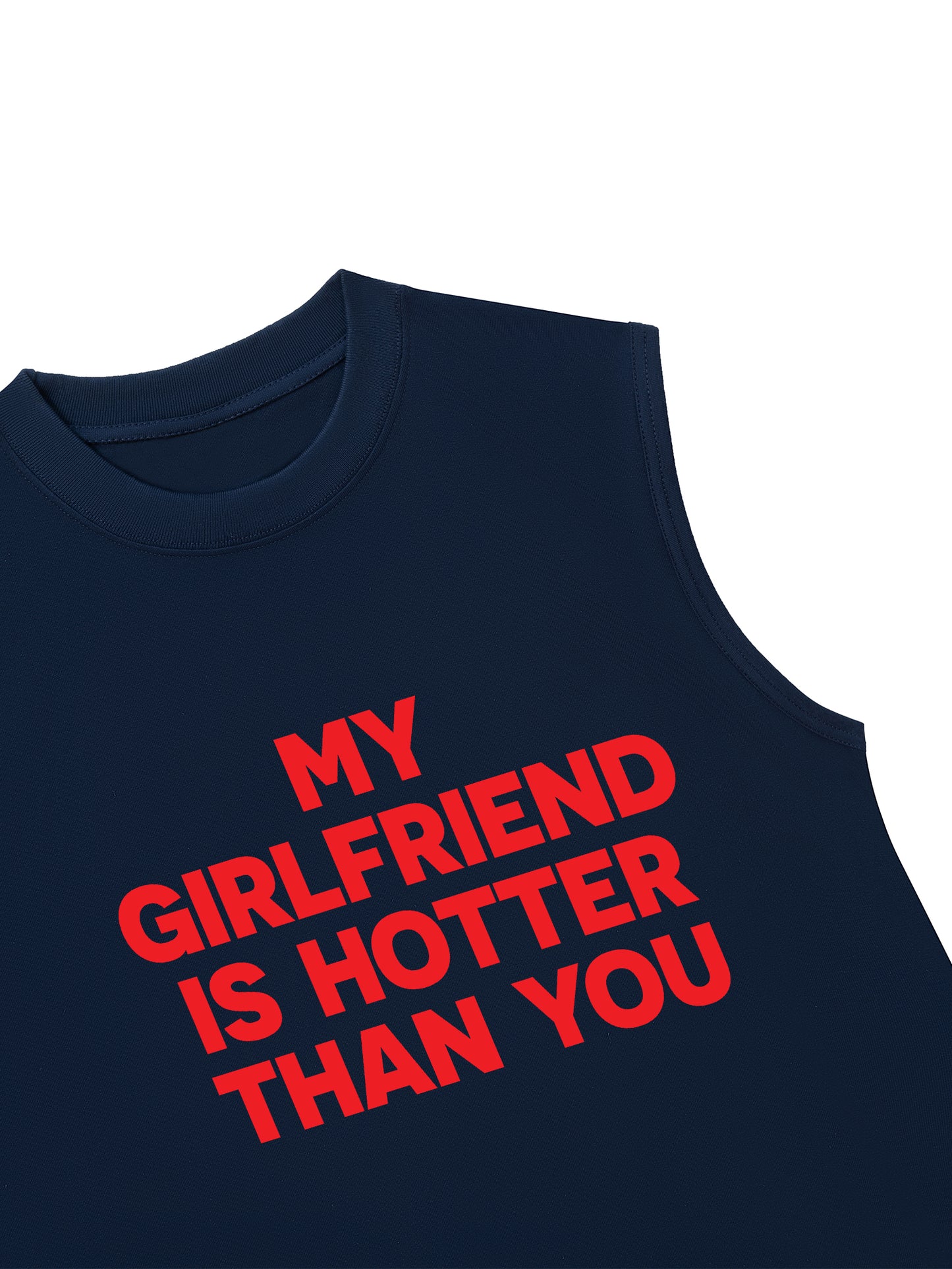 Áo Ba Lỗ Relaxed Fit Life Vibe My Girlfriend