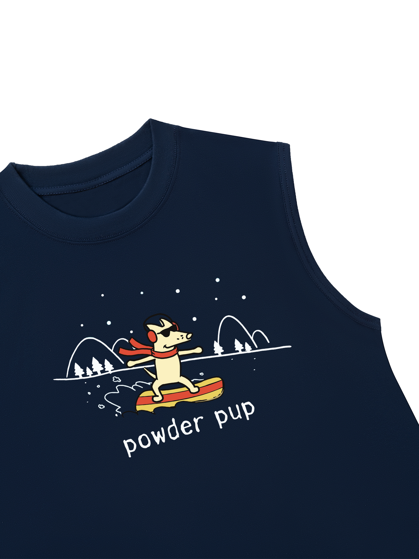 Áo Ba Lỗ Relaxed Fit Go Outside Powder Pup