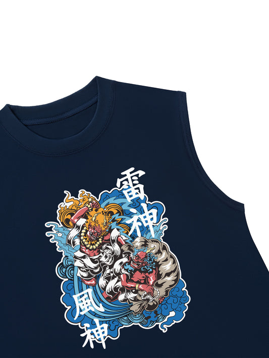 Áo Ba Lỗ Relaxed Fit Fujin - Raijin