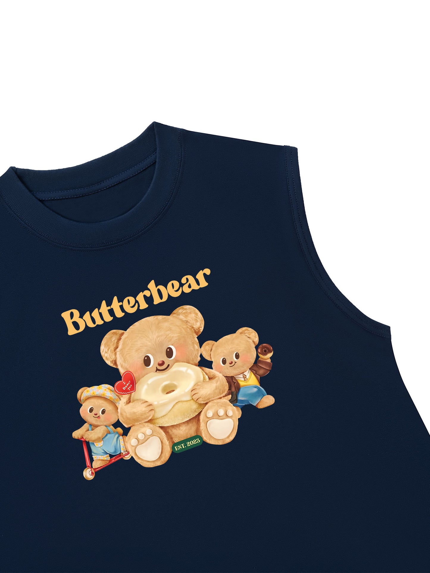 Áo Ba Lỗ Relaxed Fit Butterbear