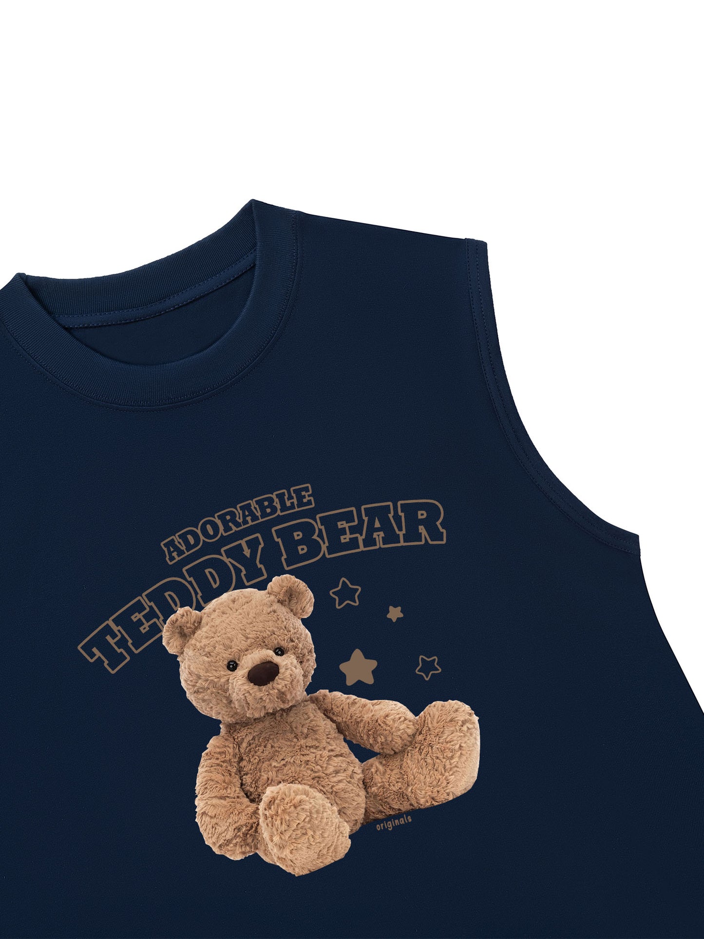 Áo Ba Lỗ Relaxed Fit Teddy Land Adorable Teddy Bear