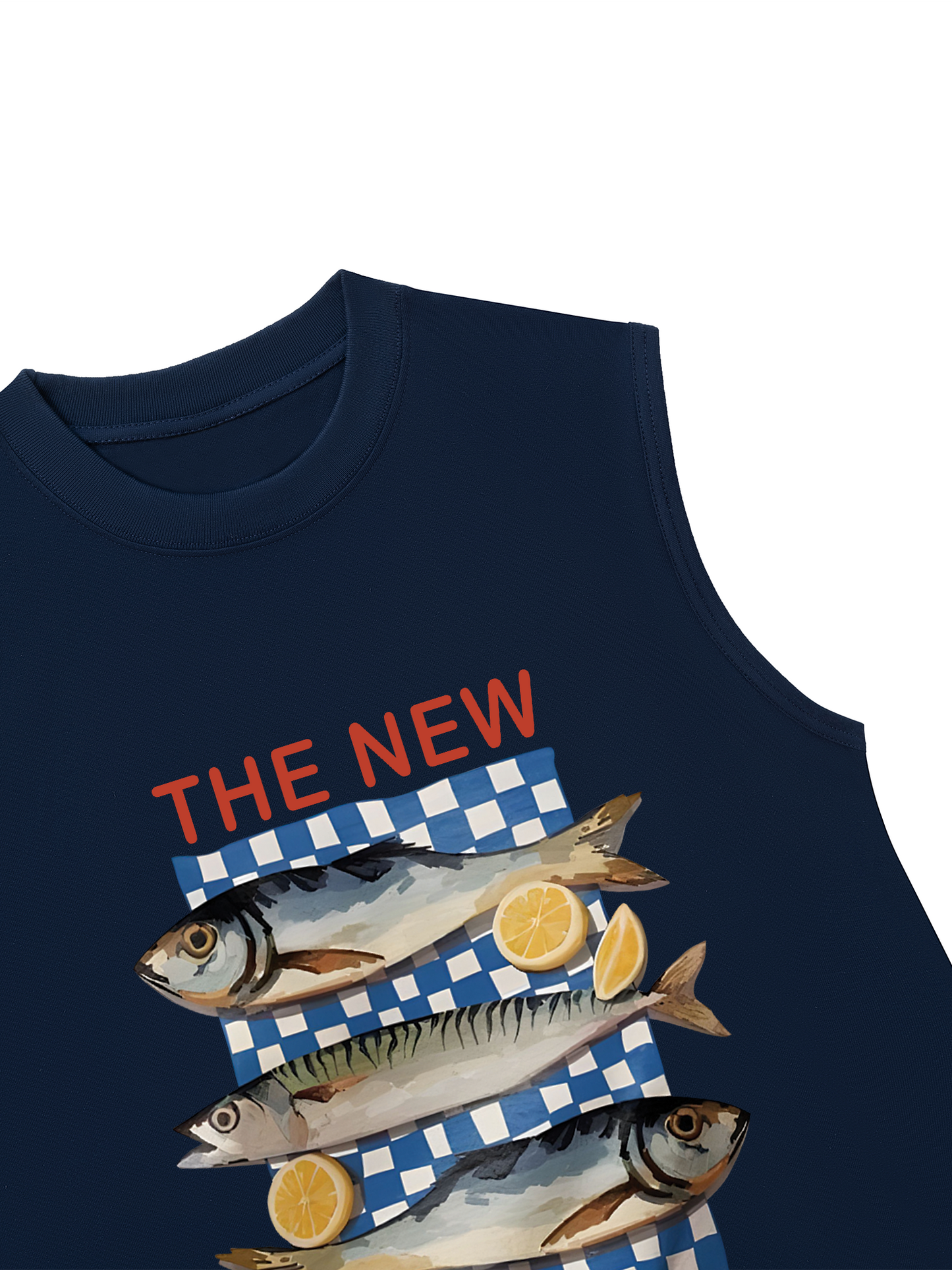 Áo Ba Lỗ Relaxed Fit Fish Three