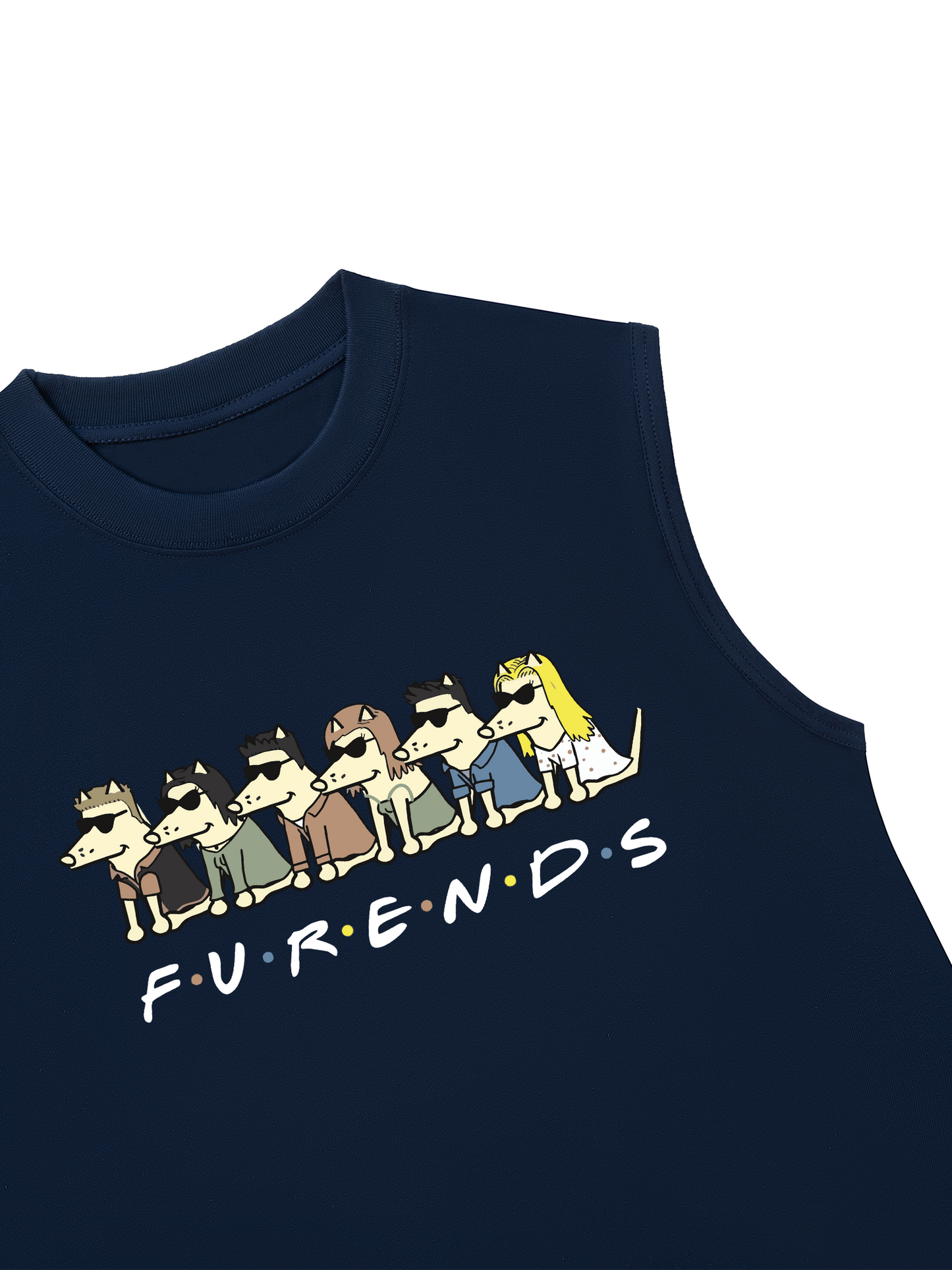 Áo Ba Lỗ Relaxed Fit Go Outside With Friends