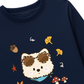 Áo Thun Dài Tay  Puppy Autumn Vibes
