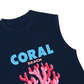 Áo Ba Lỗ Relaxed Fit Summer Vibes Coral Beach