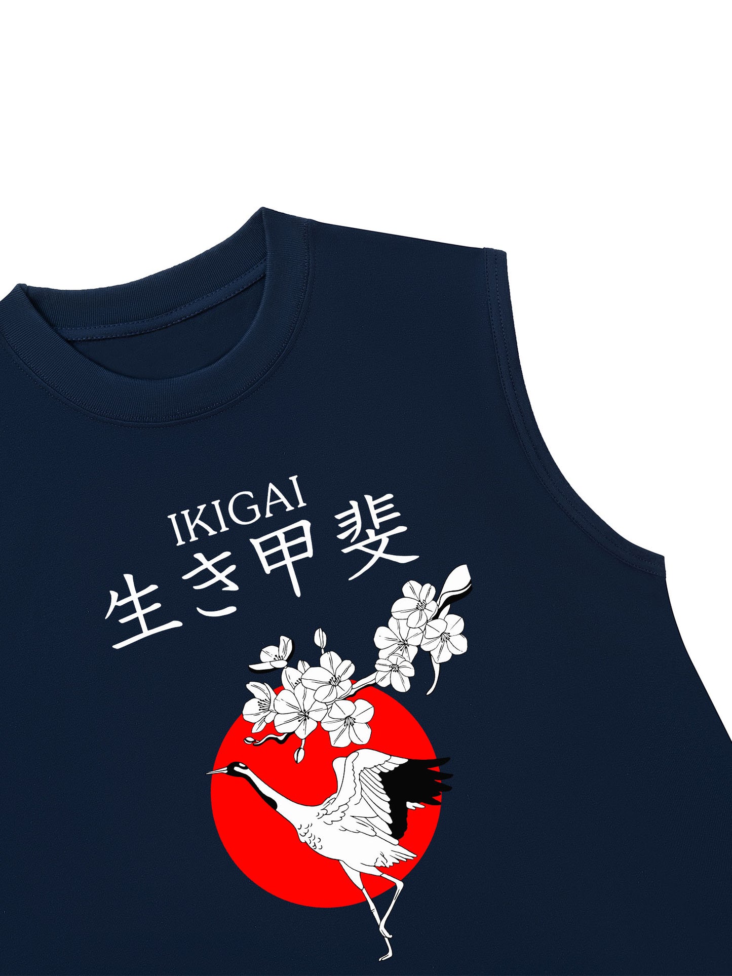 Áo Ba Lỗ Relaxed Fit The Ikigai Essence