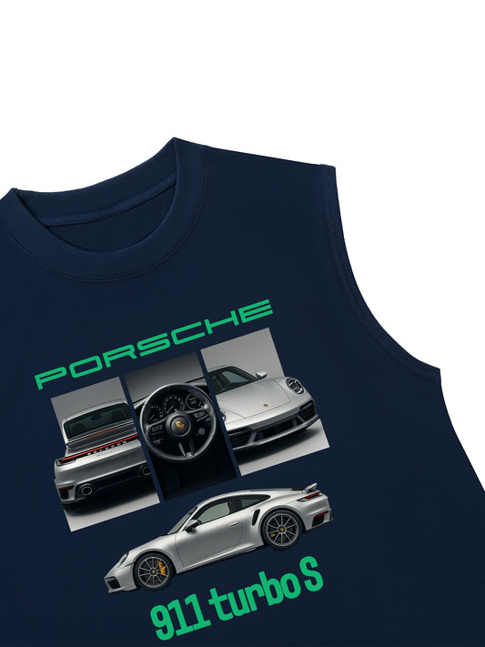 Áo Ba Lỗ Relaxed Fit Porsche 911 Turbo S