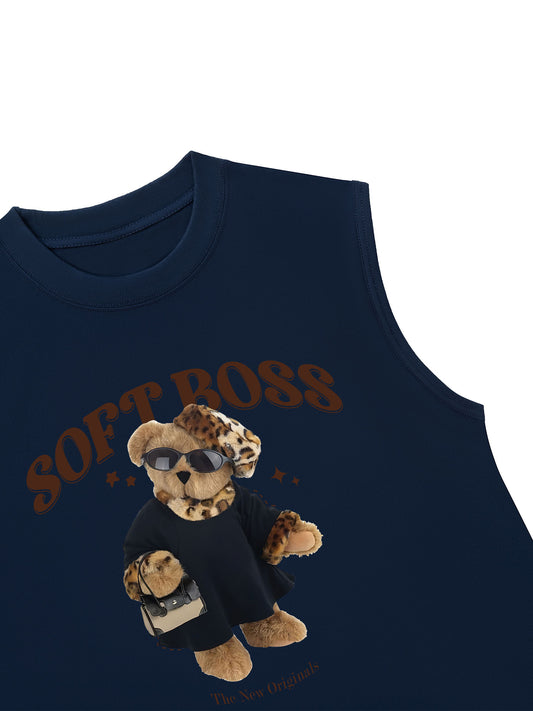 Áo Ba Lỗ Relaxed Fit Teddy Land Soft Boss