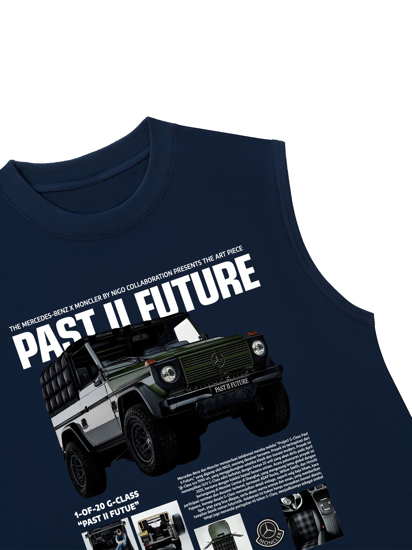 Áo Ba Lỗ Relaxed Fit CAR Past II Future