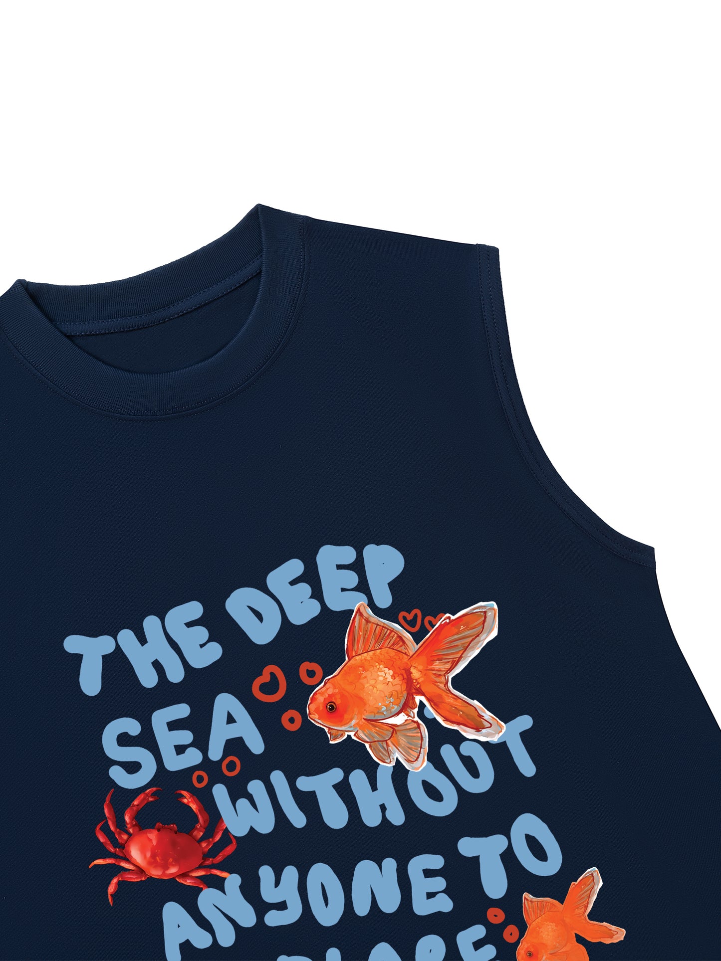 Áo Ba Lỗ Relaxed Fit Ocean The Deep Sea