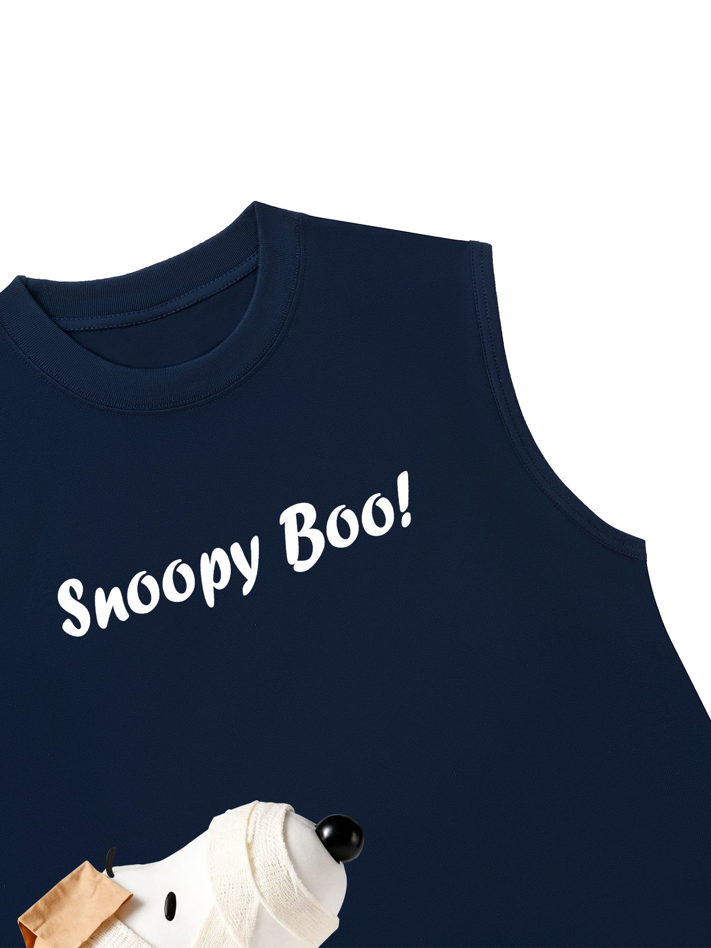 Áo Ba Lỗ Relaxed Fit Teddy Land Snoopy Boo