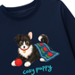 Áo Thun Dài Tay Cozy Puppy Tulip