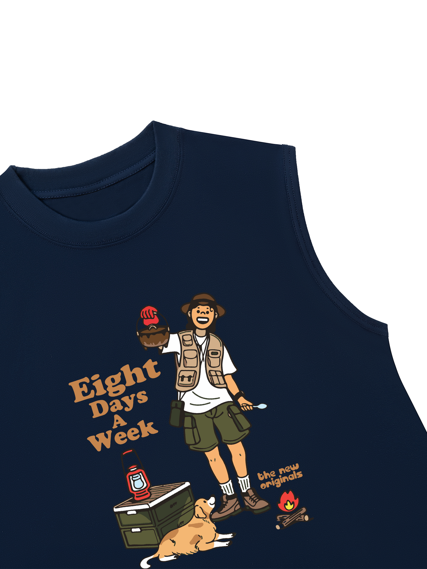 Áo Ba Lỗ Relaxed Fit Go Out Eight Days A Week