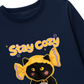 Áo Thun Dài Tay Stay Cozy Candy Cat