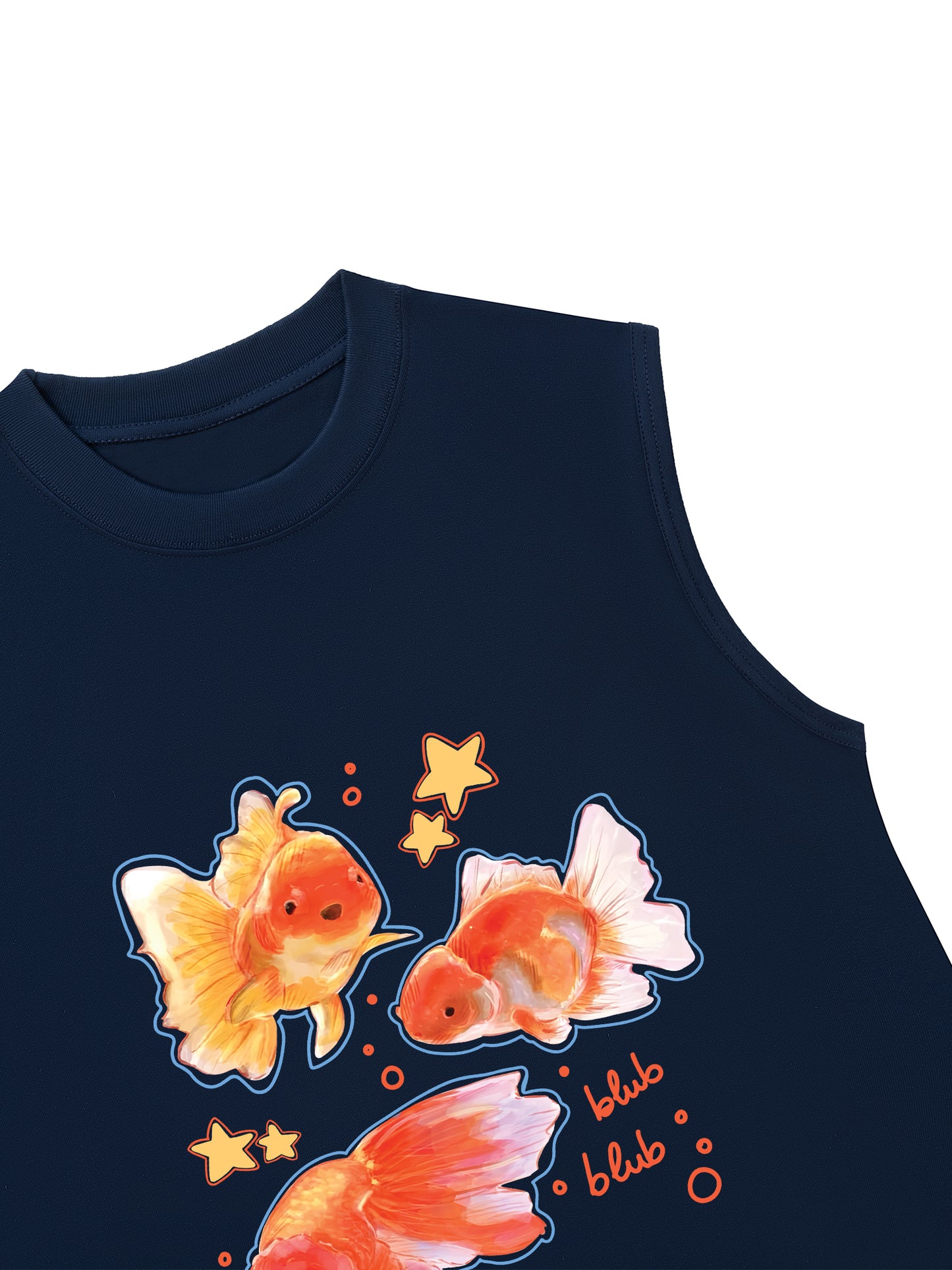 Áo Ba Lỗ Relaxed Fit Blub Blub
