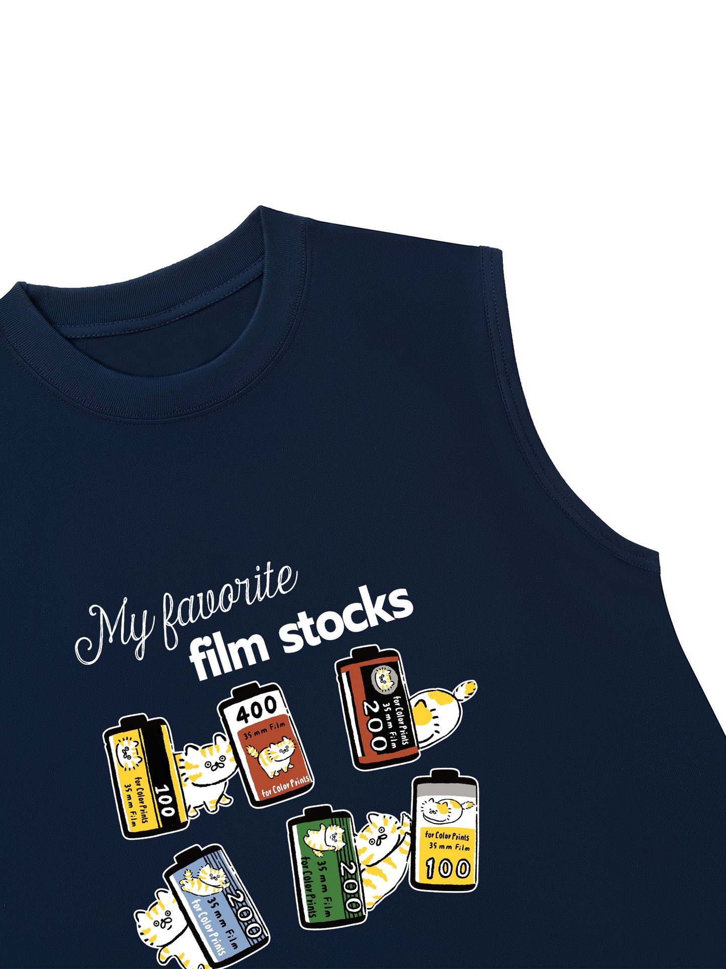 Áo Ba Lỗ Relaxed Fit My Favorite Film Stocks
