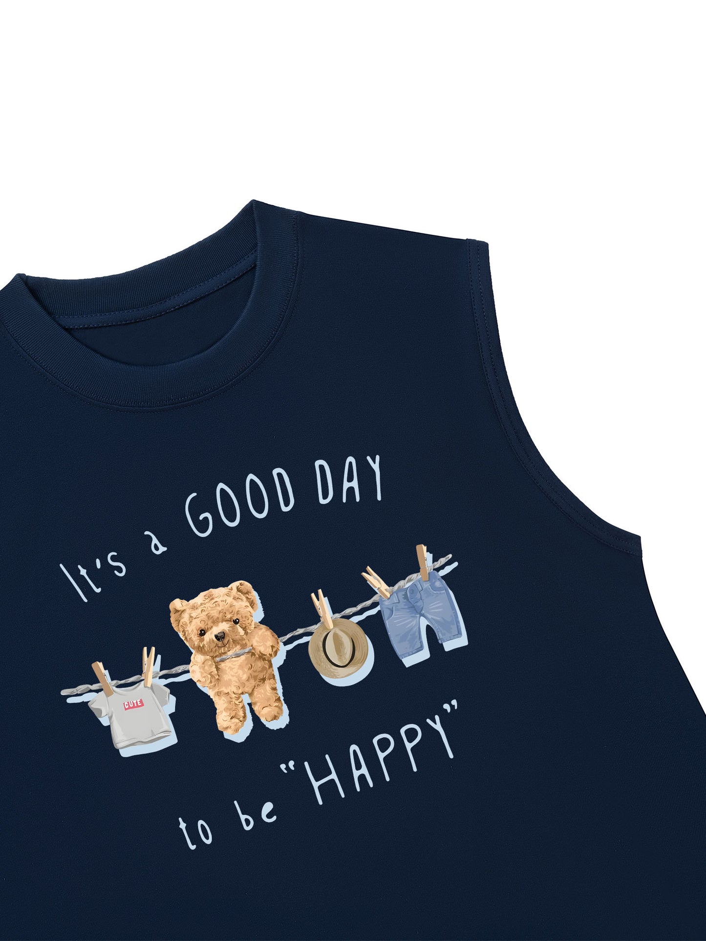 Áo Ba Lỗ Relaxed Fit It_s A Good Day