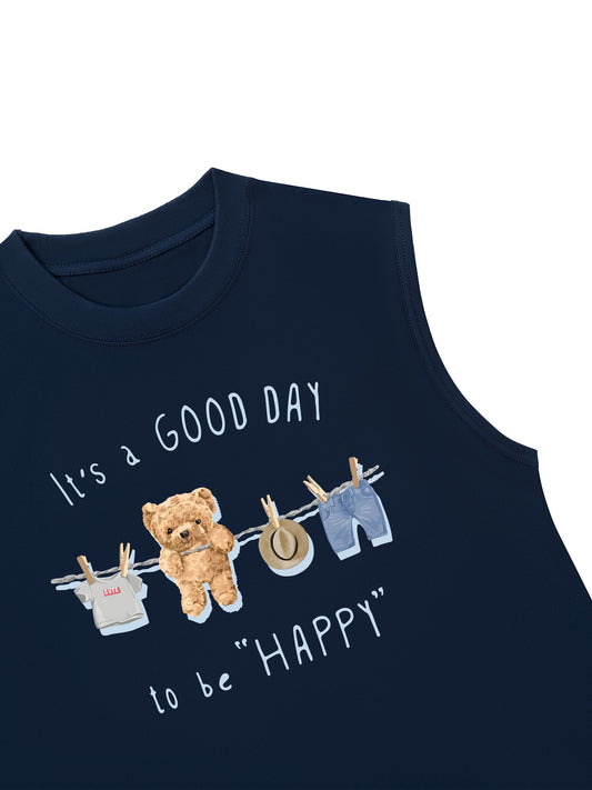 Áo Ba Lỗ Relaxed Fit It_s A Good Day
