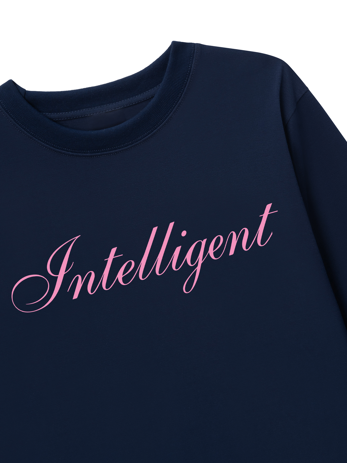 Áo Thun Dài Tay  Pink Intelligent