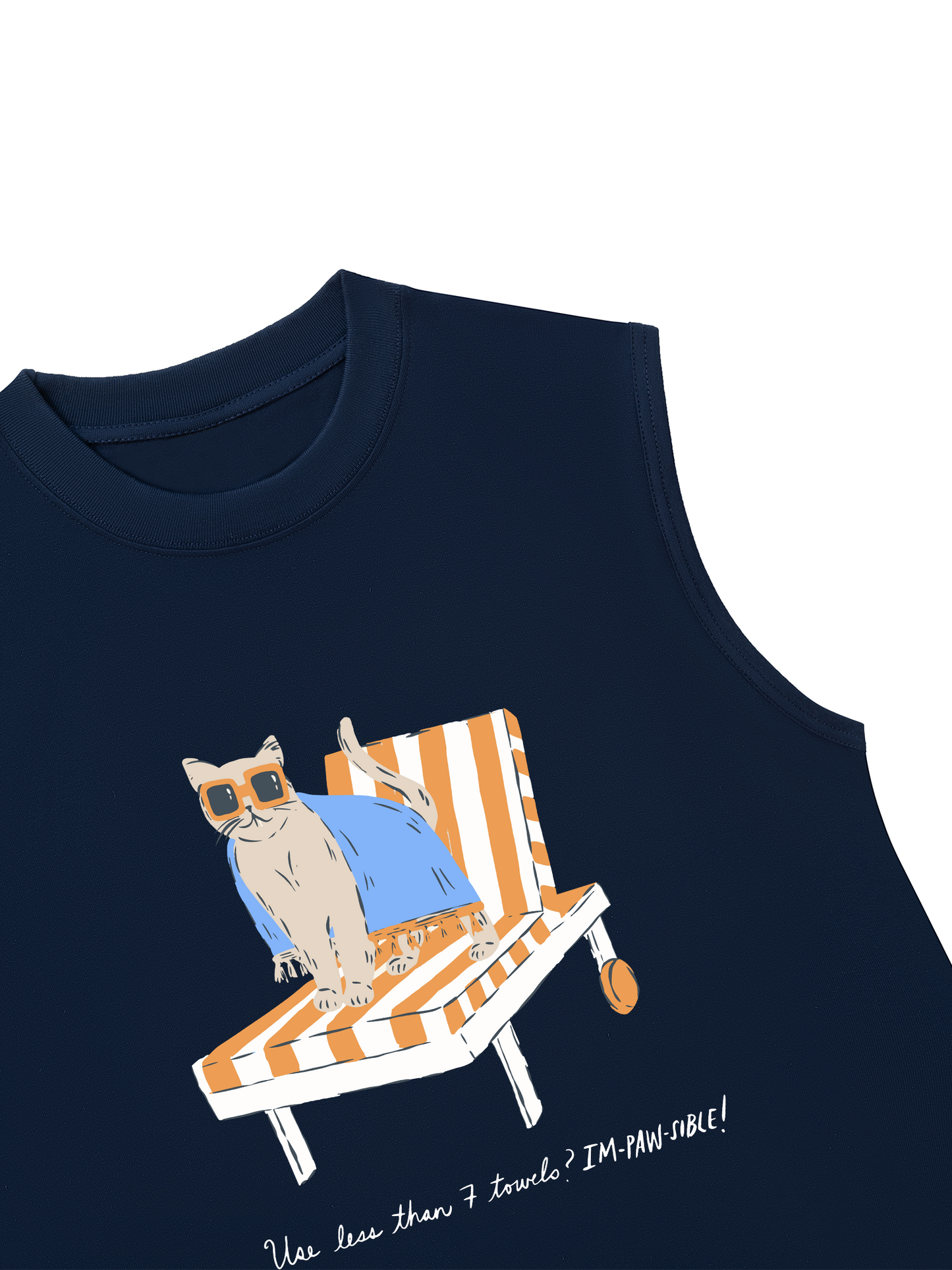 Áo Ba Lỗ Relaxed Fit Im Paw Sible